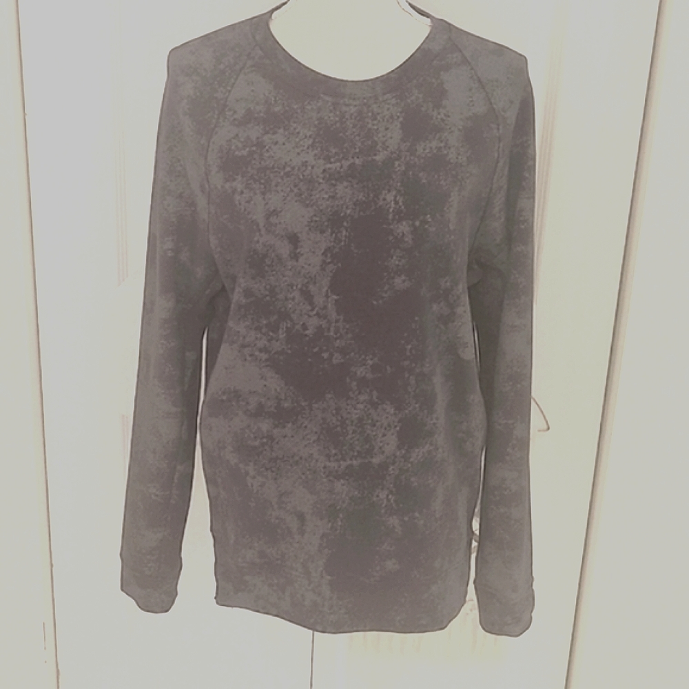 Lululemon City Sweat CrewAstral Graphite Grey Asphalt Grey Size Small